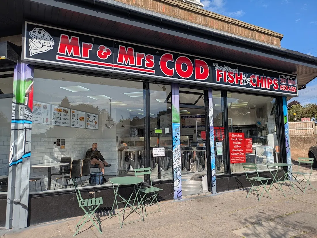 Mr & Mrs Cod Fish & Chips